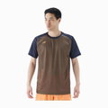 Yonex Sport-Tshirt Practice Colourblock 16745 (100% Polyester) 2025 olivebraun Herren